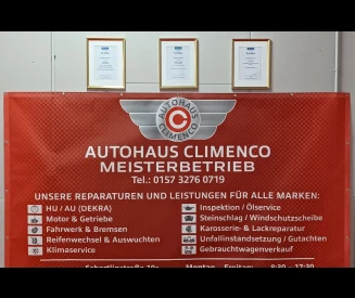 Autohaus Climenco Kfz Meisterbetrieb für alle Marken